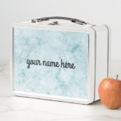 Blue Marble Personalized Lunch Box (In situ)