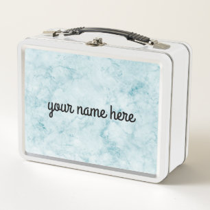 Blue Marble Personalized Lunch Box
