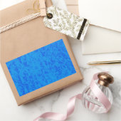 Blue Marble Rectangle Sticker (Geschenken)
