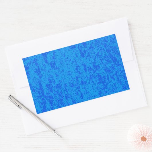 Blue Marble Rectangle Sticker (Envelop)