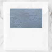 Blue Marble Rectangle Sticker (Tas)