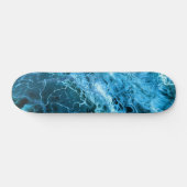 Blue Marble Splash Persoonlijk Skateboard (Horizontaal)