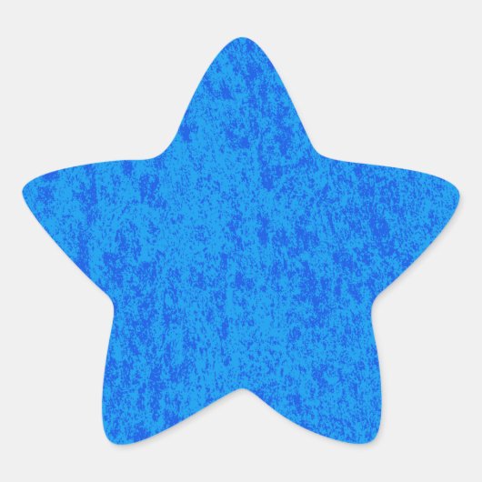 Blue Marble Star Sticker (Voorkant)