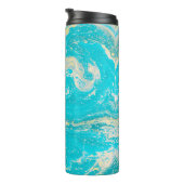 Blue Marble Thermal Tumbler Thermosbeker (Geroteerd rechts)