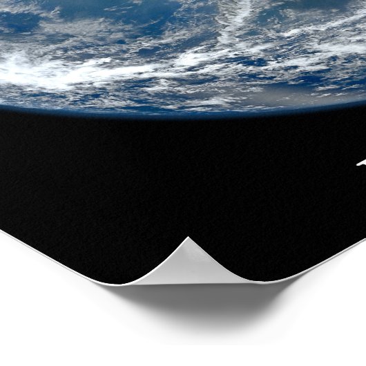 Blue Marble West Poster (Hoek)