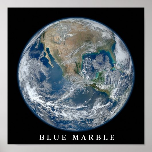 Blue Marble West Poster (Voorkant)