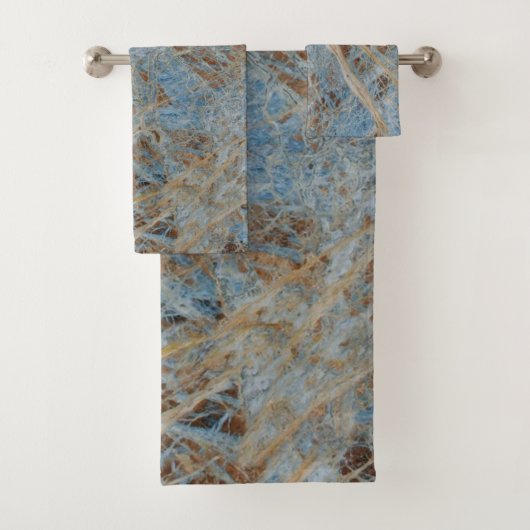 Blue Marble Zen Elegant Bath Towels Bad Handdoek (Insitu)