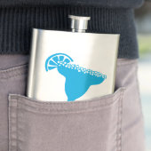 Blue Margarita Heupfles (Voorbeeld)