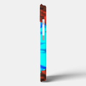 Blue Marigold II iPad Case (Achterkant / Links)