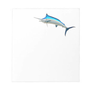 Blue Marlin Game Fish Notitieblok