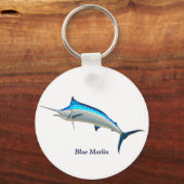 Blue Marlin Game Fish Sleutelhanger (Voorkant)