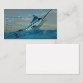 Blue Marlin Jump Visitekaartje (Voorkant / Achterkant)
