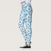 Blue Marlin Jumping out of Ocean Leggings (Links)