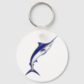 Blue Marlin Keyring Sleutelhanger (Voorkant)