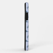 Blue Marlin Pattern Case-Mate iPhone Case (Achterkant/rechts)