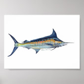Blue Marlin poster (Voorkant)