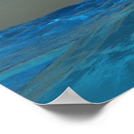 Blue Marlin Splash Print (Hoek)