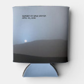 Blue Martian Sunset Blikjeskoeler (Voorkant)