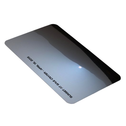 Blue Martian Sunset Magneet (Rechterzijde)