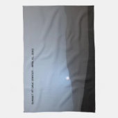 Blue Martian Sunset Theedoek (Verticaal)