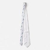 Blue Martini New Year's Necktie Stropdas (Achterkant)