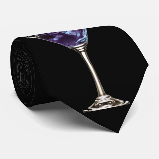 Blue Martini Stropdas (Opgerold)