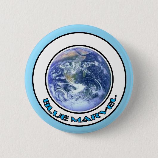 BLUE MARVEL Button (Voorkant)
