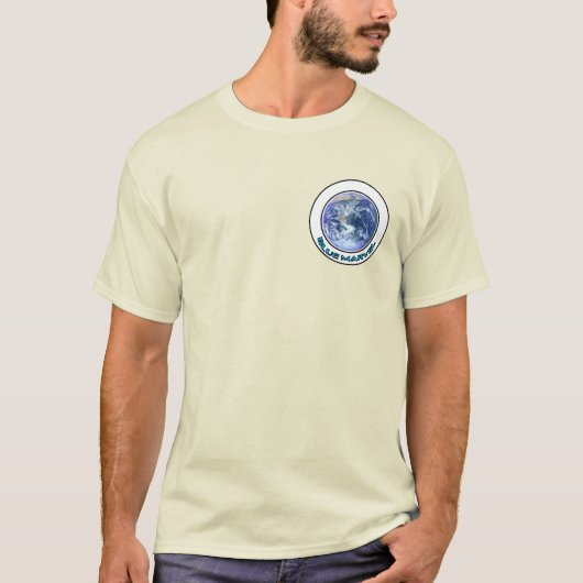BLUE MARVEL Heren T-Shirt (Voorkant)