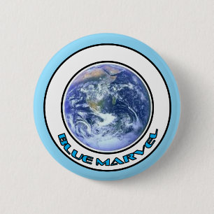 BLUE MARVEL Knop Ronde Button 5,7 Cm