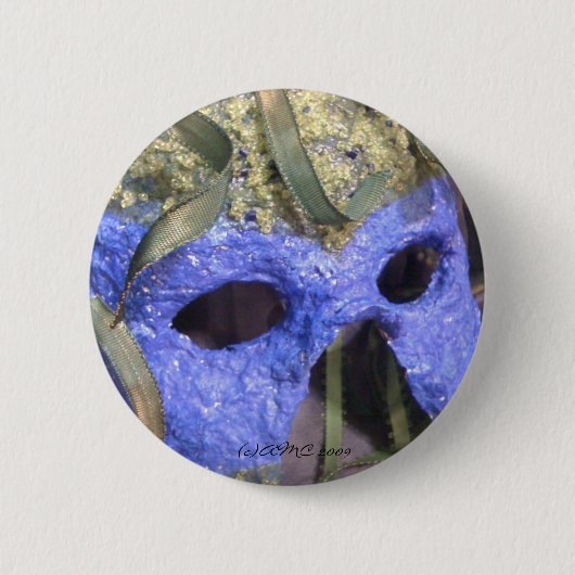Blue Mask Button (Voorkant)
