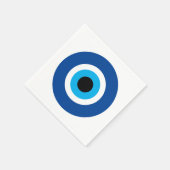 Blue Mati Evil Eye feestservetten Servet (Hoek)
