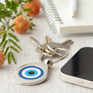 Blue Mati Evil Eye geluk & bescherming symbool cha Sleutelhanger