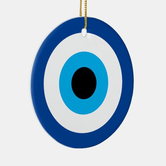 Blue Mati Evil Eye keramische ornament (Rechts)