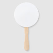 Blue Mati Evil Eye symbool bruiloft hand fans Handwaaier (Achterkant)