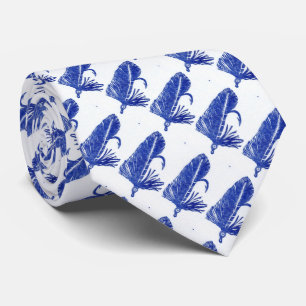 "Blue" Matuka Streamer, forel Stropdas