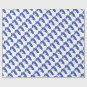 "Blue Matuka Streamer"-forel voor het oppakken van Cadeaupapier (Vlak)
