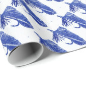 "Blue Matuka Streamer"-forel voor het oppakken van Cadeaupapier (Rol Hoek)