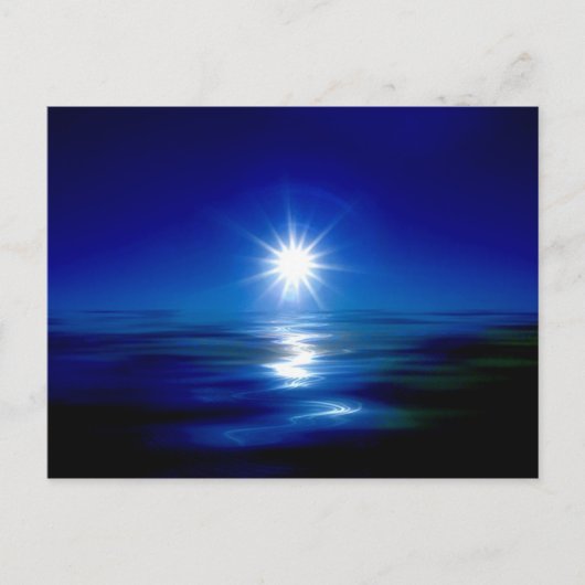 Blue Maui Sunrise briefkaart (Voorkant)