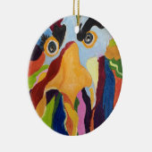 Blue Maurice, Angry Rooster Ornament (Rechts)