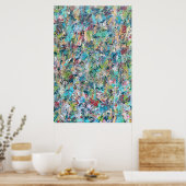 Blue Meadow 24 x 36 Poster (Keuken)