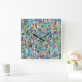 Blue Meadow Wall klok (Huis)