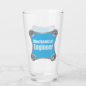 Blue Mechanical Engineer Glas (Achterkant)