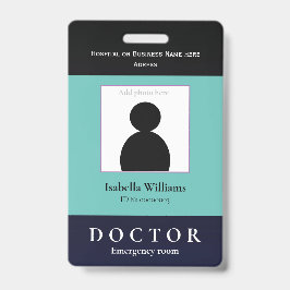 Blue Medical Facility of Business Member Badge