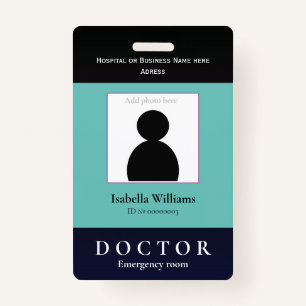 Blue Medical Facility of Business Member Badge