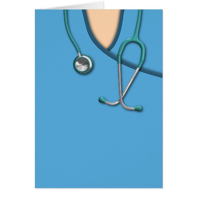 Blue Medical Scrubs (Voorkant)