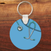 Blue Medical Scrubs Sleutelhanger (Voorkant)
