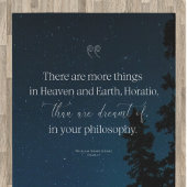 Blue Meditation Inspirerend Quote Night Sky Yoga Yogamat