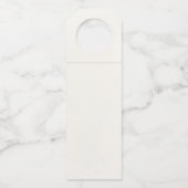 Blue Mediterranean Lemon Wedding Flessenhanger (Achterkant)