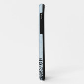 Blue Mehndi Motif BT iPhone 5 Hoesje (Achterkant/links)