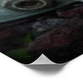 Blue Merle Aussie 2 Puppy Poster (Hoek)